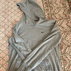 Nike Sm Med grey hoodie. Light weight